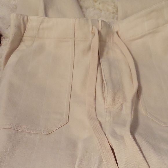 J. Crew Cream Wide Leg Pants - Picture 10 of 11